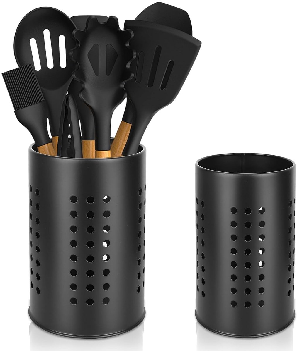 Besteckkorb-set – Küchenorganizer – 2-teilig – Edelstahl