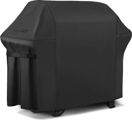 Grillabdeckung – Wasserdicht – Verstellbar – 147 X 61 X 122 Cm – Schwarz