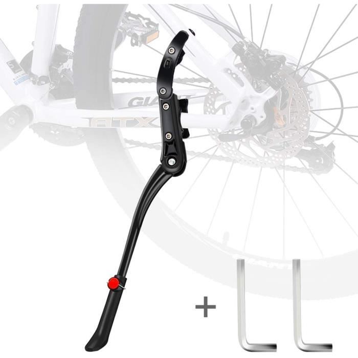 Verstellbare Fahrradseitenhalterung Aus Aluminiumlegierung Mit Rutschfesten Gummifüßen, Universelle Seitenhalterung.