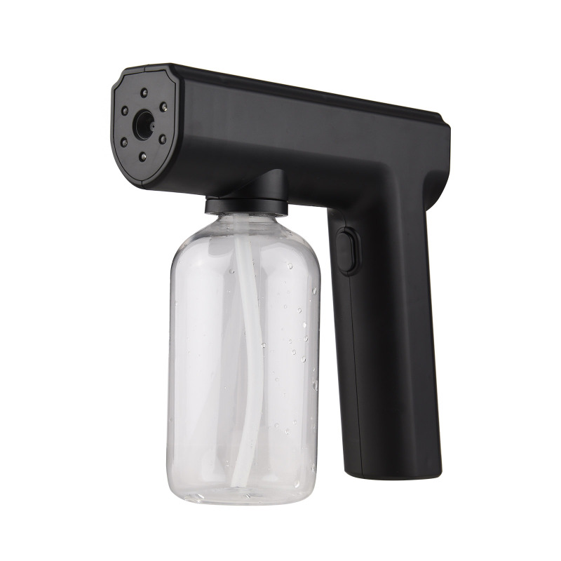 Tragbarer Blauer Lichtnebelzerstäuber, Kabellos, Usb-aufladbar, Automatischer Zerstäuber, Elektrischer Nebelzerstäuber Für Den Innen- Und Außenbereich.