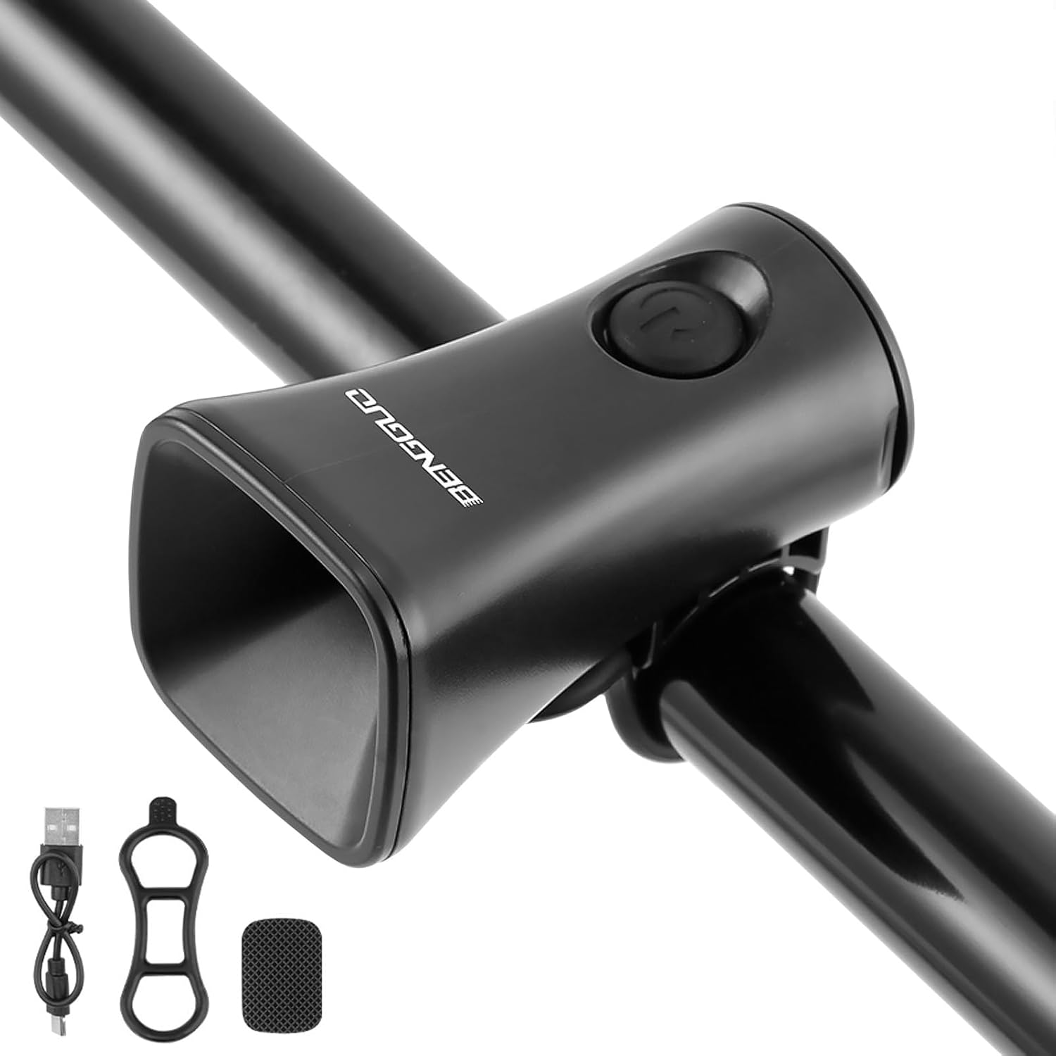 Electric Bicycle Horn, Usb Rechargeable Bicycle Bell, Electric 120 Db Bicycle Bell, Ipx4 Waterproof Bicycle Bell For Mtb, Mountain Bikes, Road Bikes, Scooters