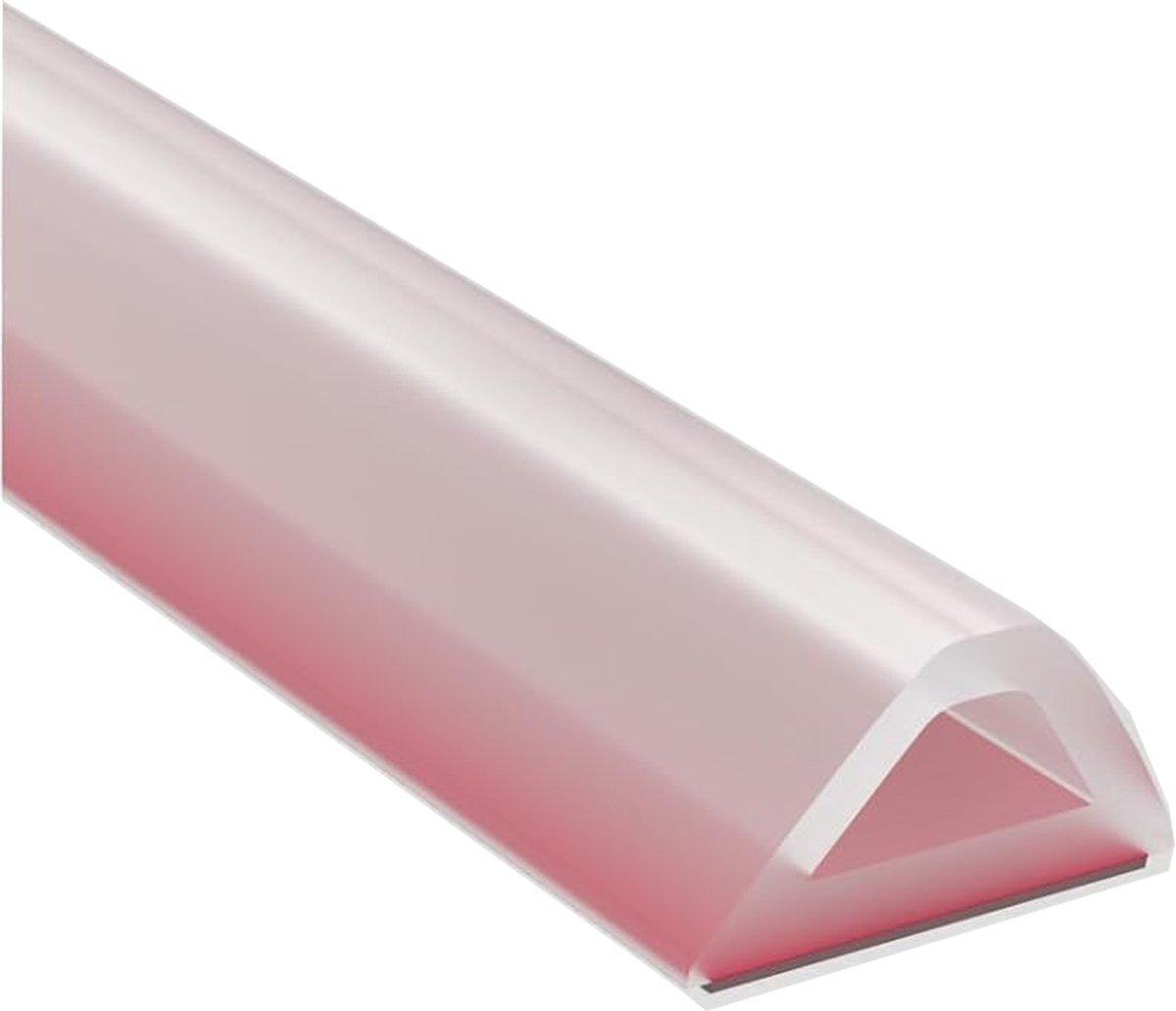 Duschschwellen – 200 X 3 X 1,5 Cm – Wasserabweisende Leiste – Wasserstopper – Silikon – Transparent – Faltbar – Selbstklebend – Für Küchenspülen, Fensterbänke Und Badewannenränder
