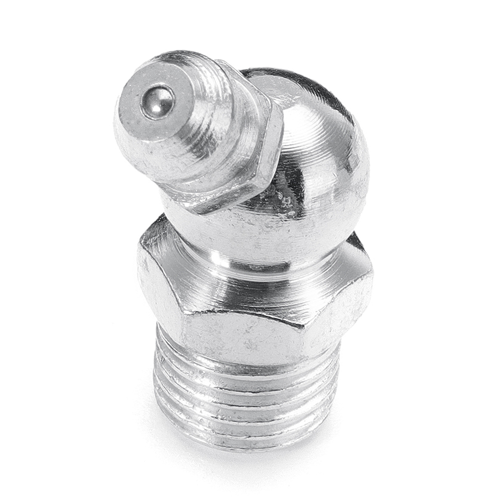 Satz Mit 130 Verzinkten Metall-hydraulikschmiernippeln, Sortiment An Metrischen, Zölligen, Bsp-, Unf-, M6-, M8-, M10- Und 45°-nippeln.