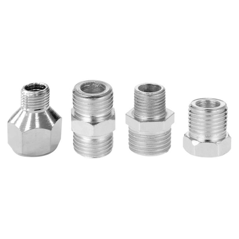 Professionelles 4-teiliges Airbrush-adapterset, Inklusive Anschlüssen Und Verbindungsstücken Für Kompressor Und Airbrush-schlauch