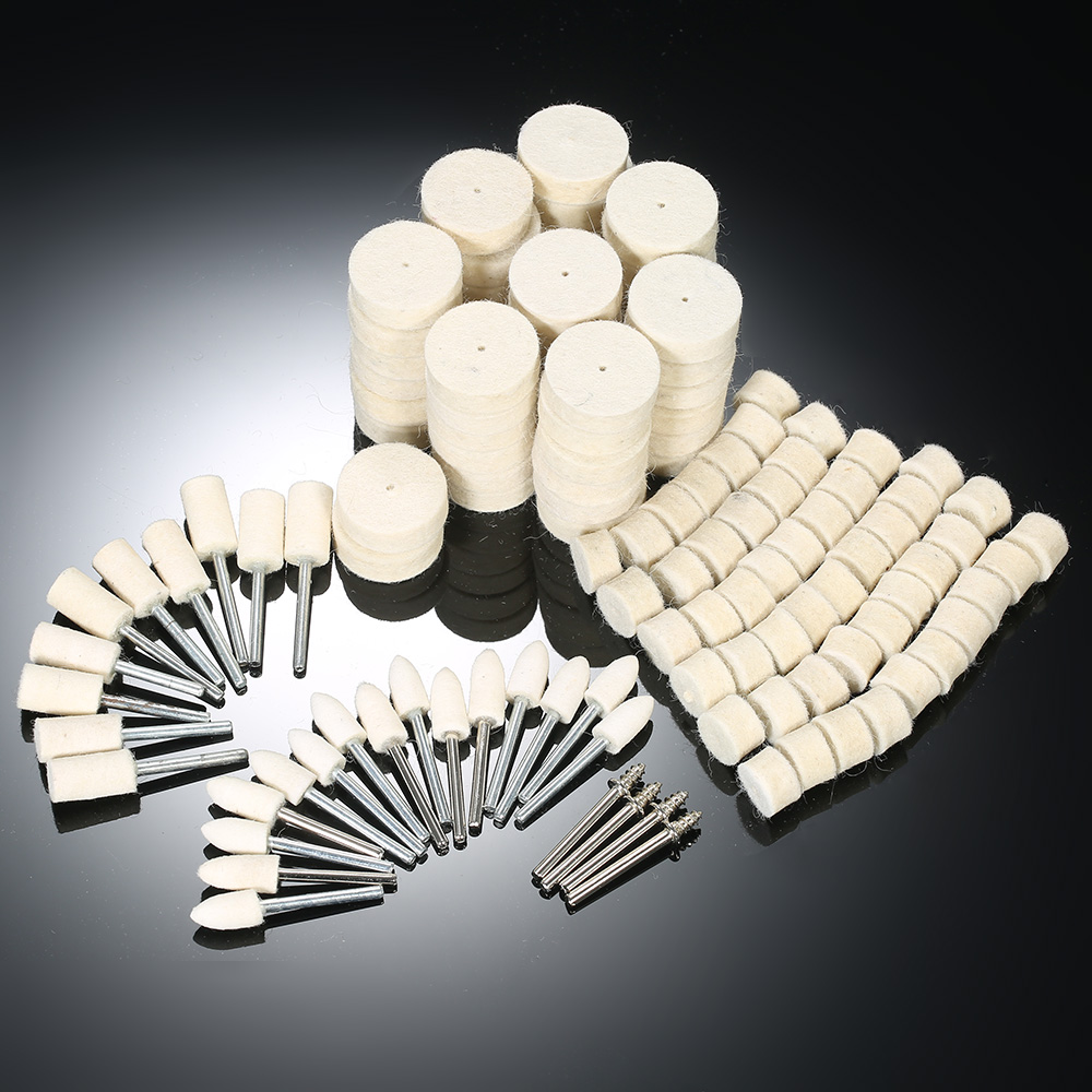 129-teiliges Set – Schleif- Und Polierwerkzeuge, Wollfilz, Polierzubehör Für Metalloberflächen, Rotationswerkzeug
