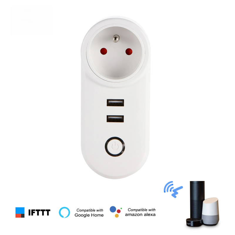 Ewelink Wifi Fr Smart-steckdose: Fernsteuerung Per Smartphone, Timerfunktion, Sprachsteuerung Und Kompatibel Mit Google Home Und Ifttt.