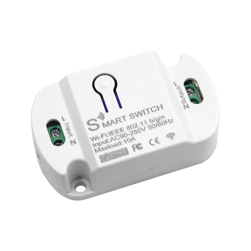 Tuya Wlan-smart-schalter Mit Zeitschaltuhr, Drahtloser Steuerung Für Hausautomation, Fernbedienung Und Sprachsteuerung, Kompatibel Mit Google Home Und Smartlife