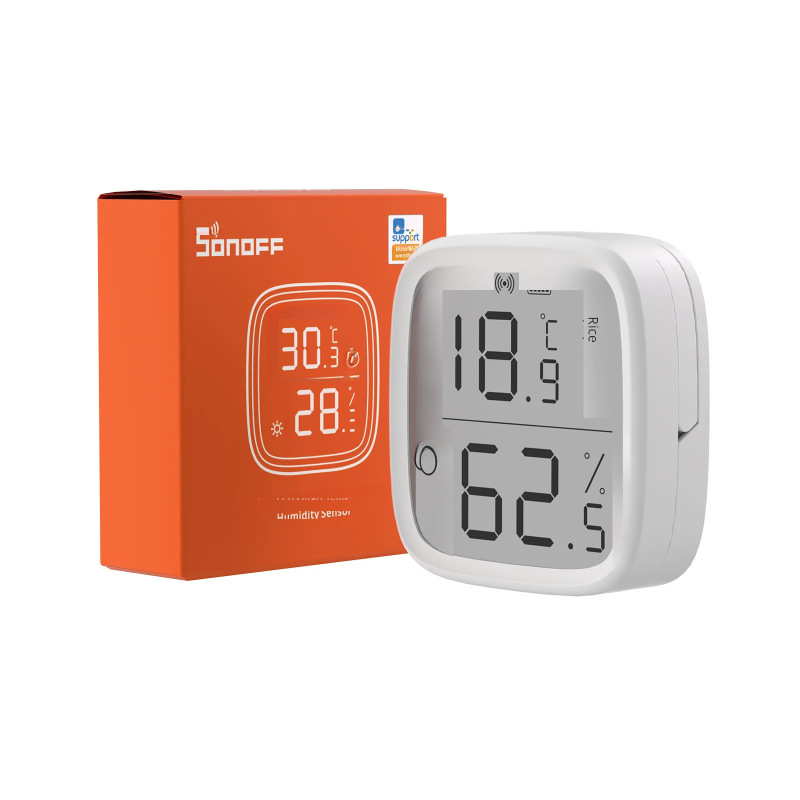 Sonoff Snzb-02d Zigbee Temperatur- Und Feuchtigkeitssensor Mit Sprachsteuerung Und Microlink Für Smart Home