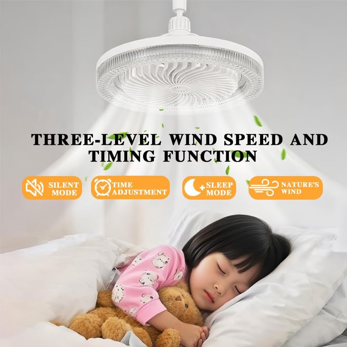Deckenventilator Mit Licht, Leiser Deckenventilator Mit Licht Und Fernbedienung, Deckenventilator Mit Licht (aromatherapie)