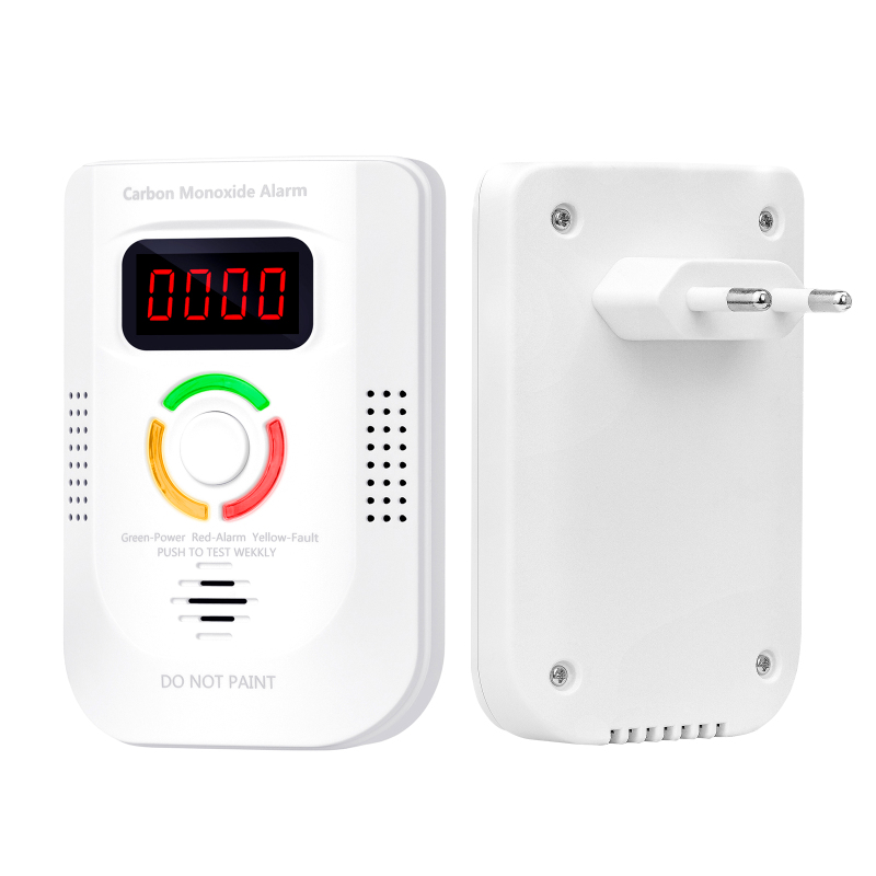 Kohlenmonoxidmelder Mit Elektrochemischem Sensor, Kohlenmonoxiddetektor, Digitalanzeige, Akustischem Und Optischem Alarm, Led-anzeige, Funktionen