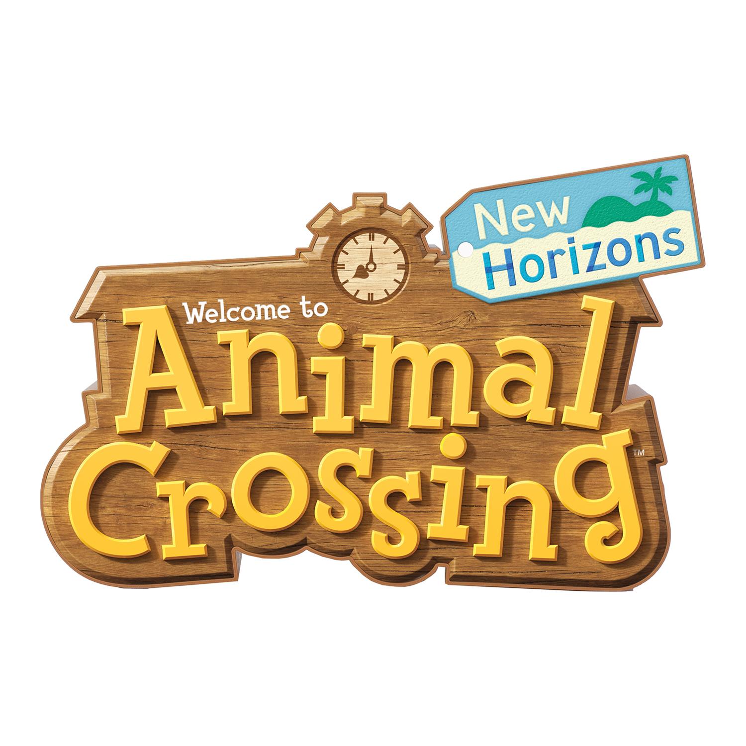 Animal Crossing Logo Light Mit Zwei Lichtmodi, Offiziell Lizenzierte Ware