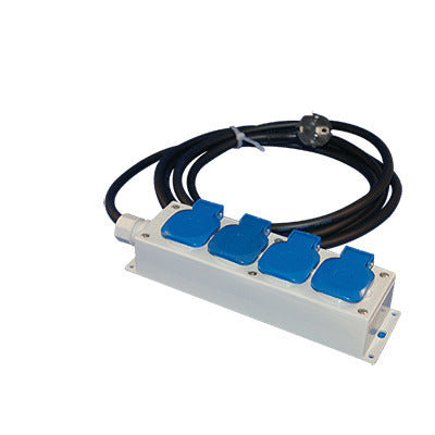 4-Ausgangs Stromverteilungsbox 16A 230V Mit 3M Kabel - 12.814.010