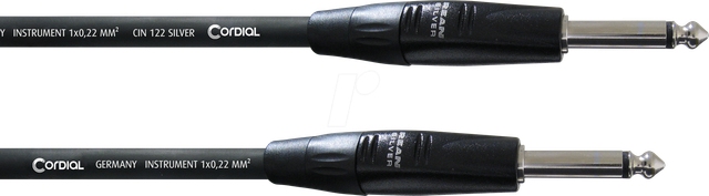 Cii 6 Pp Klinke Instrumenten Kabel [1x Klinkenstecker 6.35 Mm - 1x Klinkenstecker 6.35 Mm] 6 - Cordial