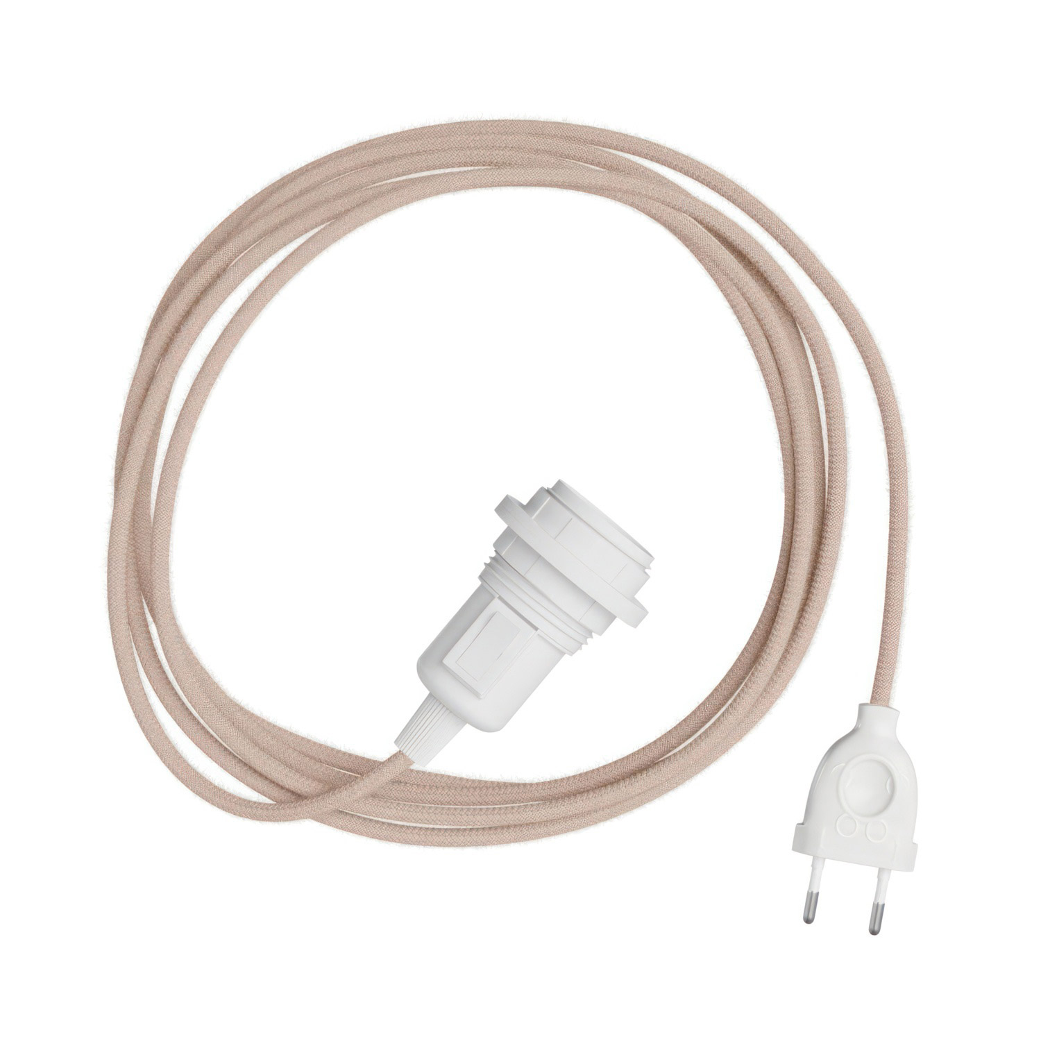 Hängelampe Creative-cables Rd71 Zigzag Kabel 3 Meter