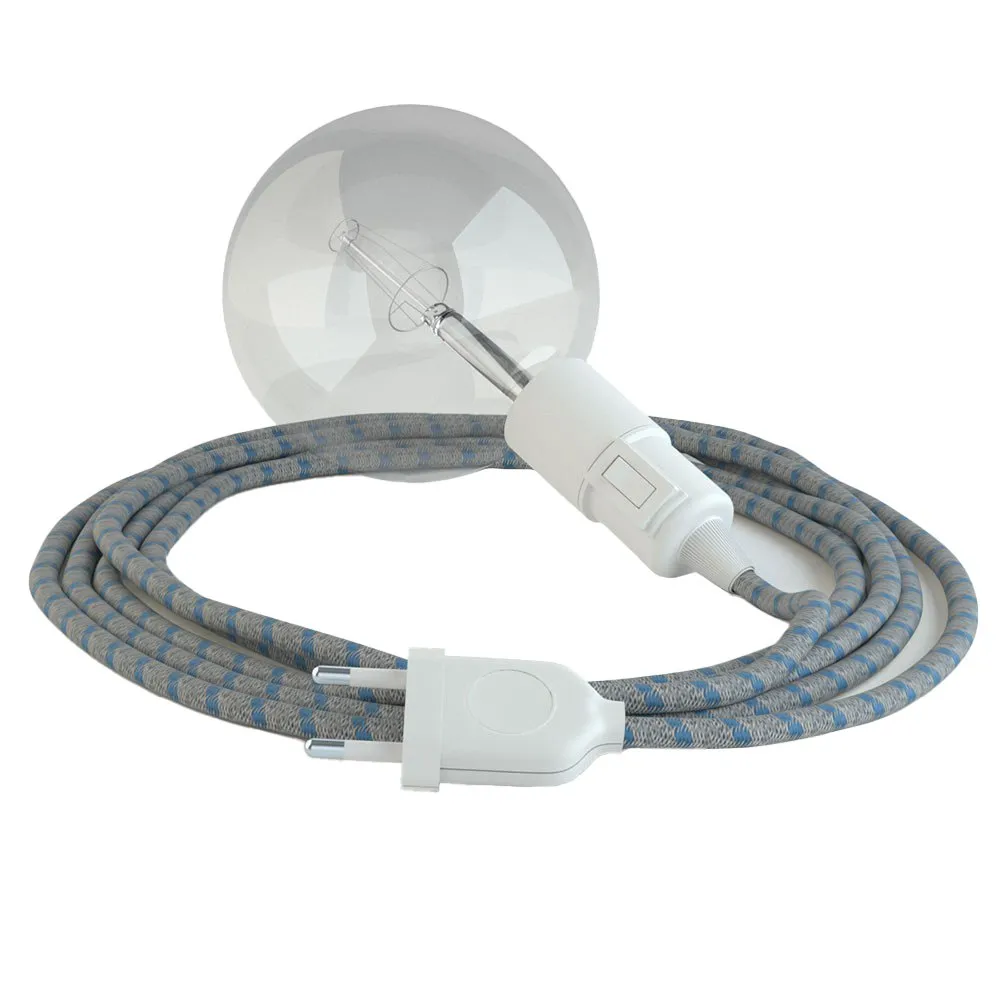Pendelleuchte Creative Cables Rd55 Stripes Textilkabel 5 Meter