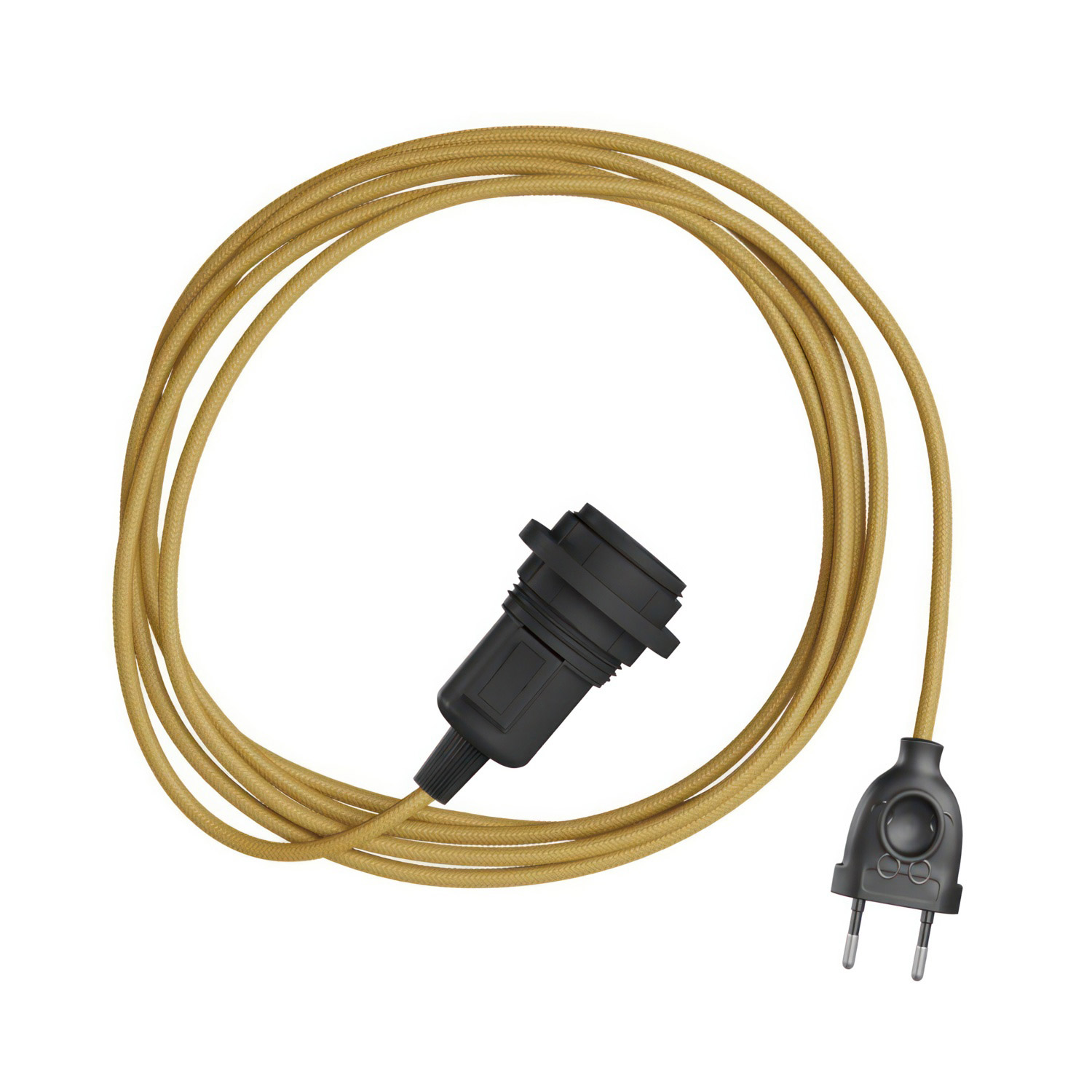 Hängelampe Creative-cables Rm25 Zickzackkabel 3m