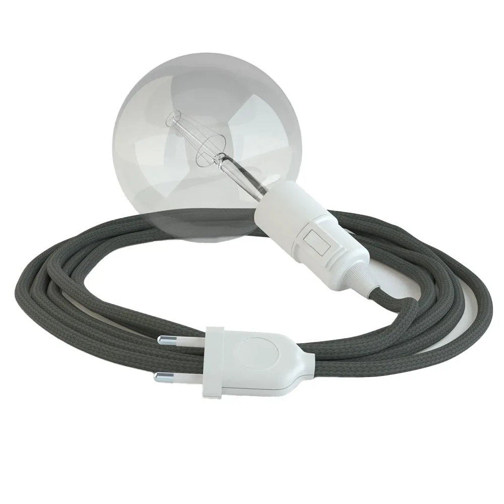 Pendelleuchte Creative-cables Rm03 3 Meter Kabel Seideneffekt