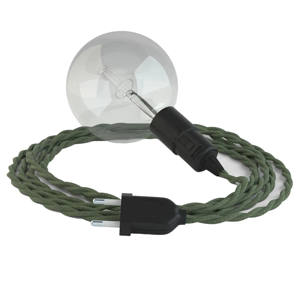 Pendelleuchte Creative Cables Tc63 53w 5m Textilkabel