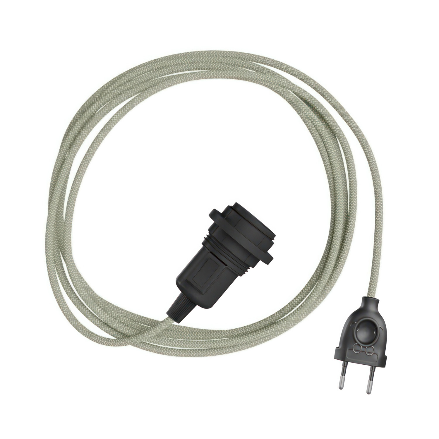 Hängelampe Creative Cables Rd72 Zigzag Verstellbares Kabel 3m
