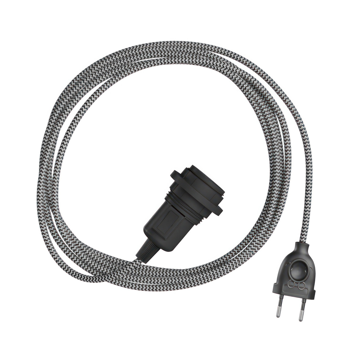 Hängelampe Creative Cables Rz04 Zigzag 5 Meter Kabel
