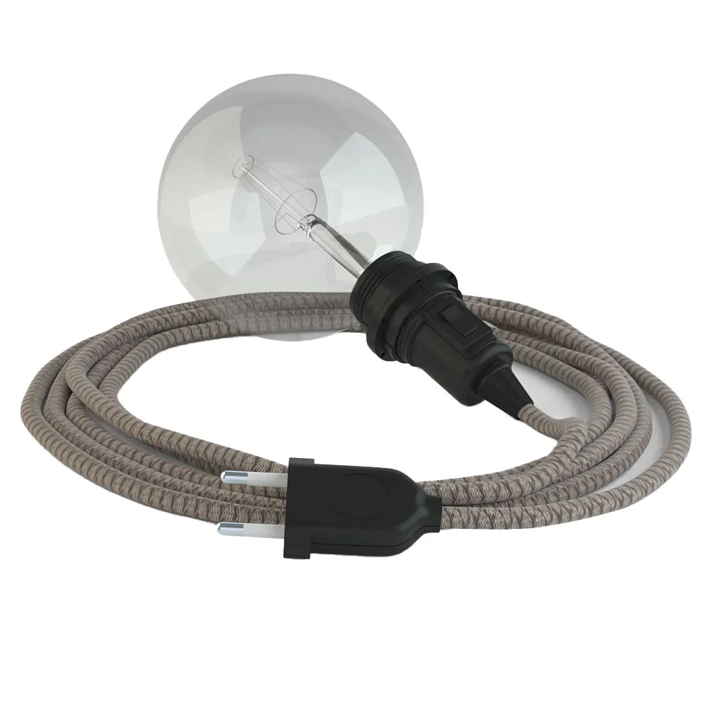 Hängelampe Creative Cables Rd63 Lozenge Kabel 5 M