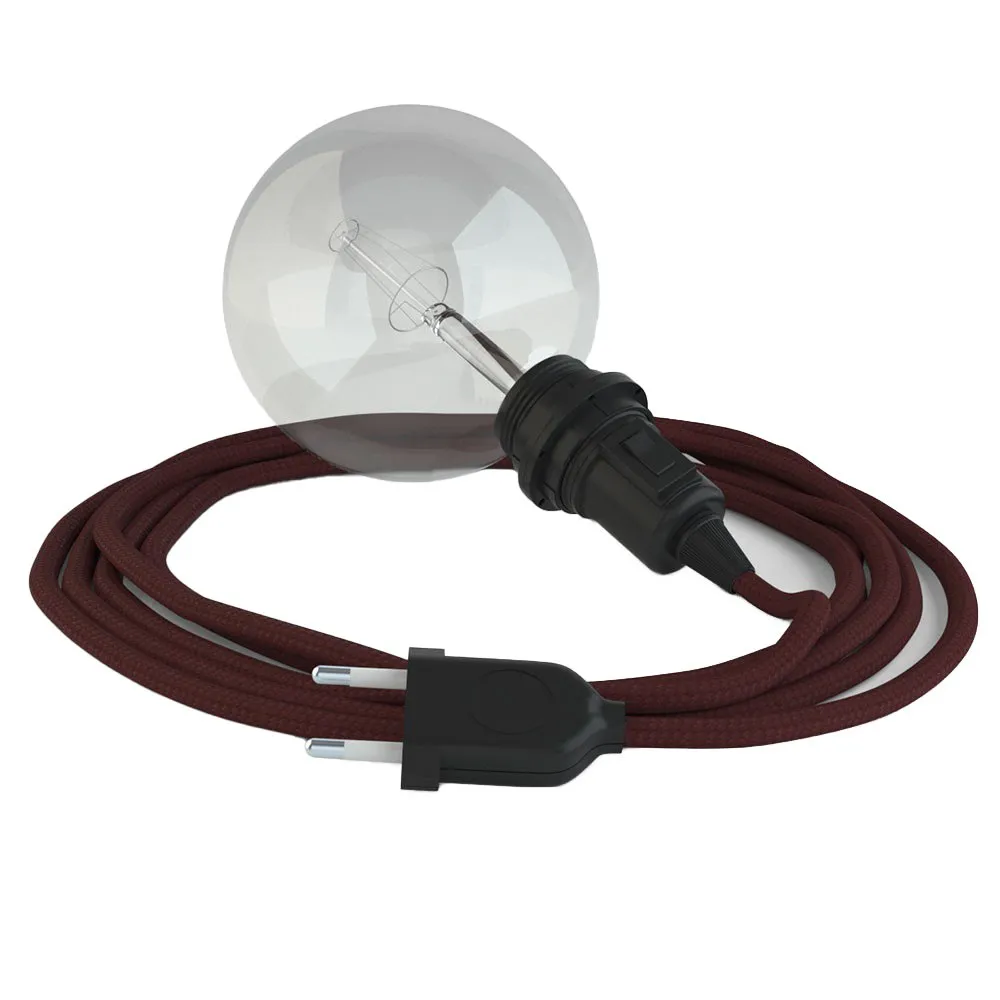 Hängeleuchte Creative Cables Rm19 Textilkabel 5m
