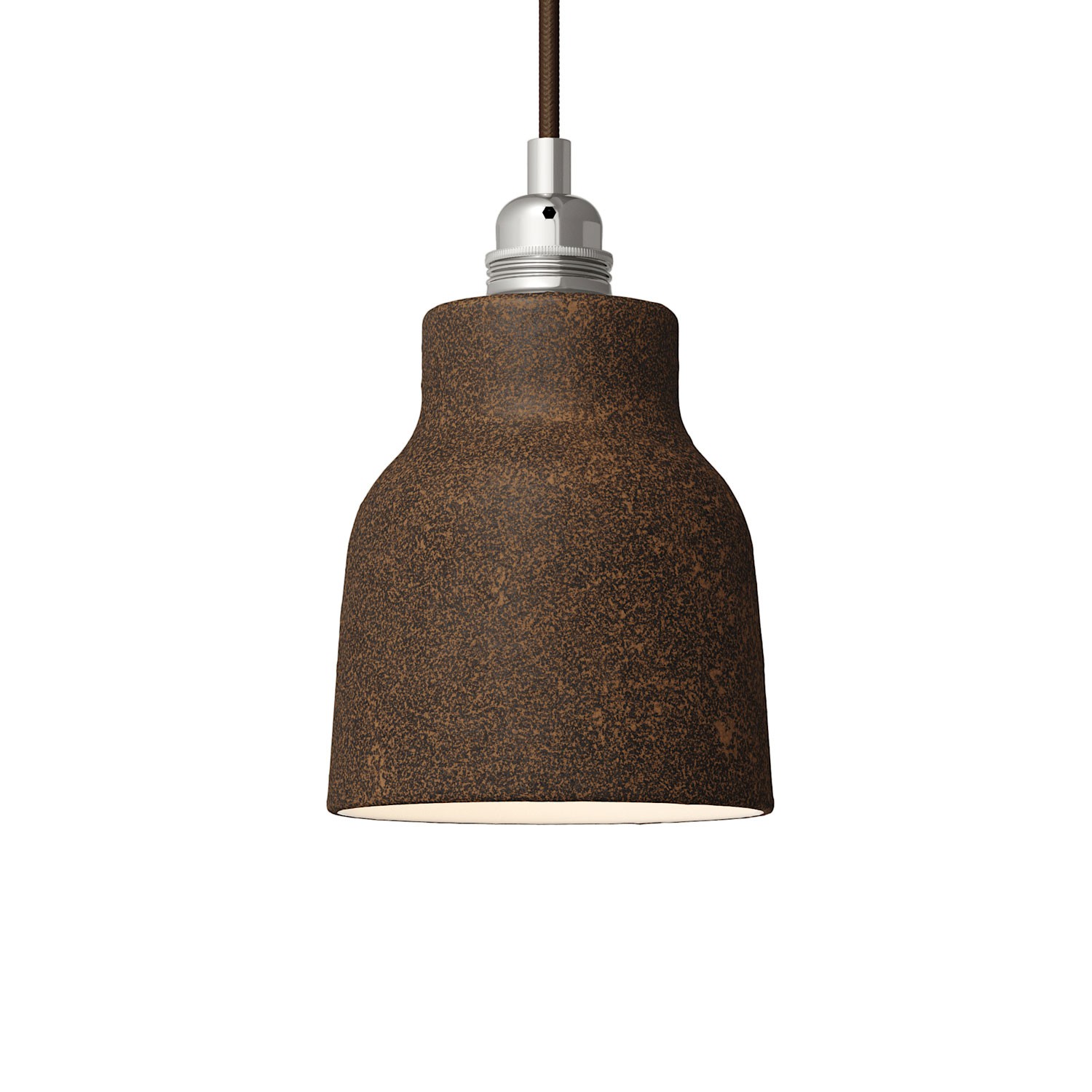 Leuchte Creative-cables Vaso Materia Keramik 30x15 Cm