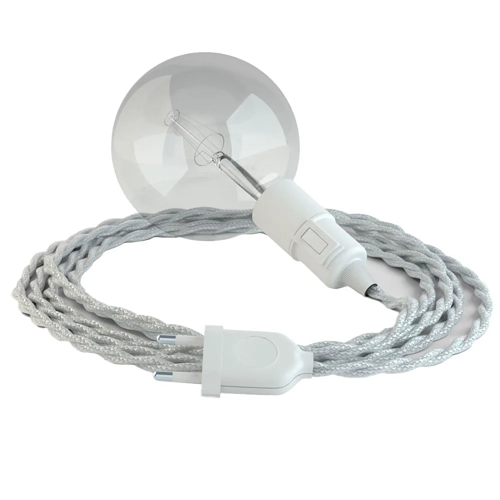 Lampe Creative-cables Tm02 Snake Italienischer Stecker 3 Meter