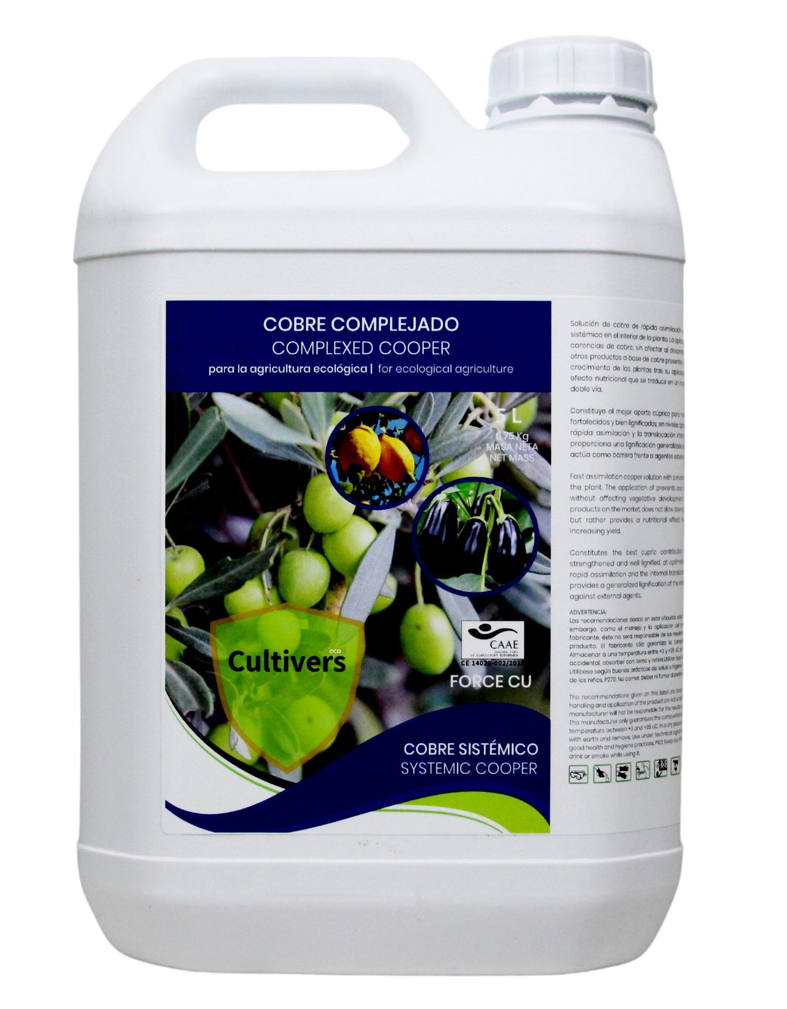 Cultivers - Komplexe Kupferkultiver Kolygisch Heptoglyconate 5 L