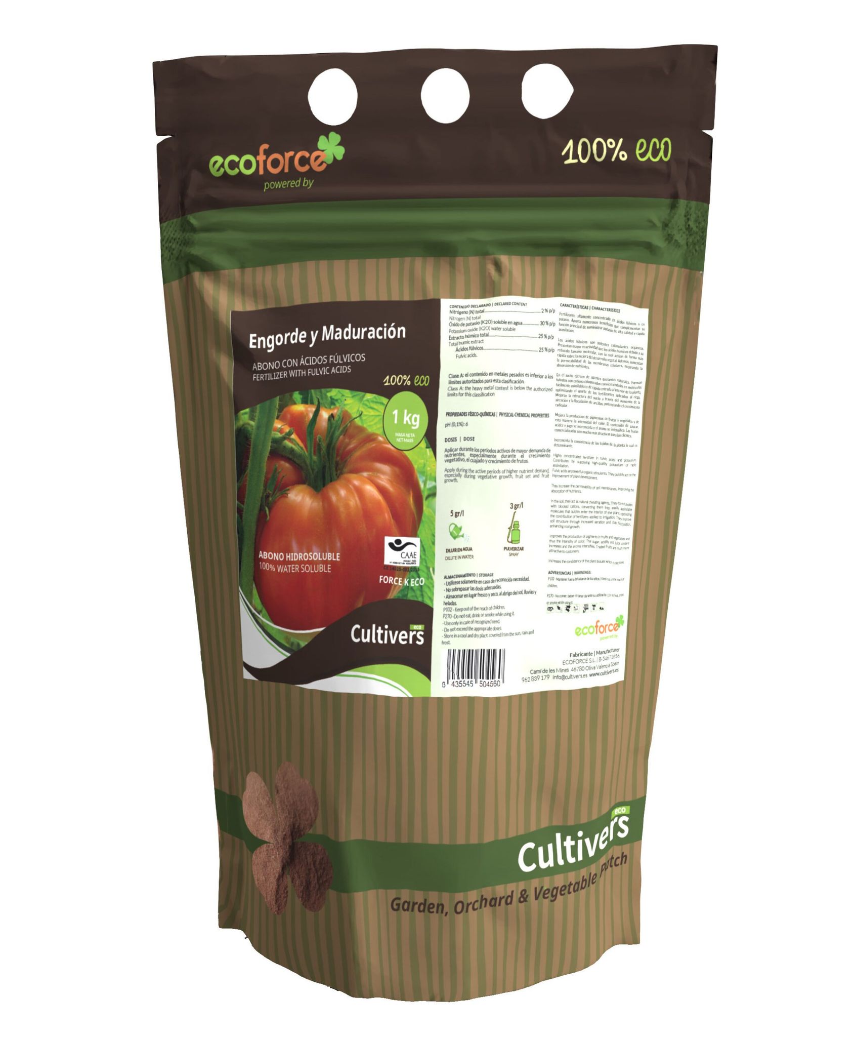 Cultivers - Kultivalzahl Und Kologische Reifung 1 Kg