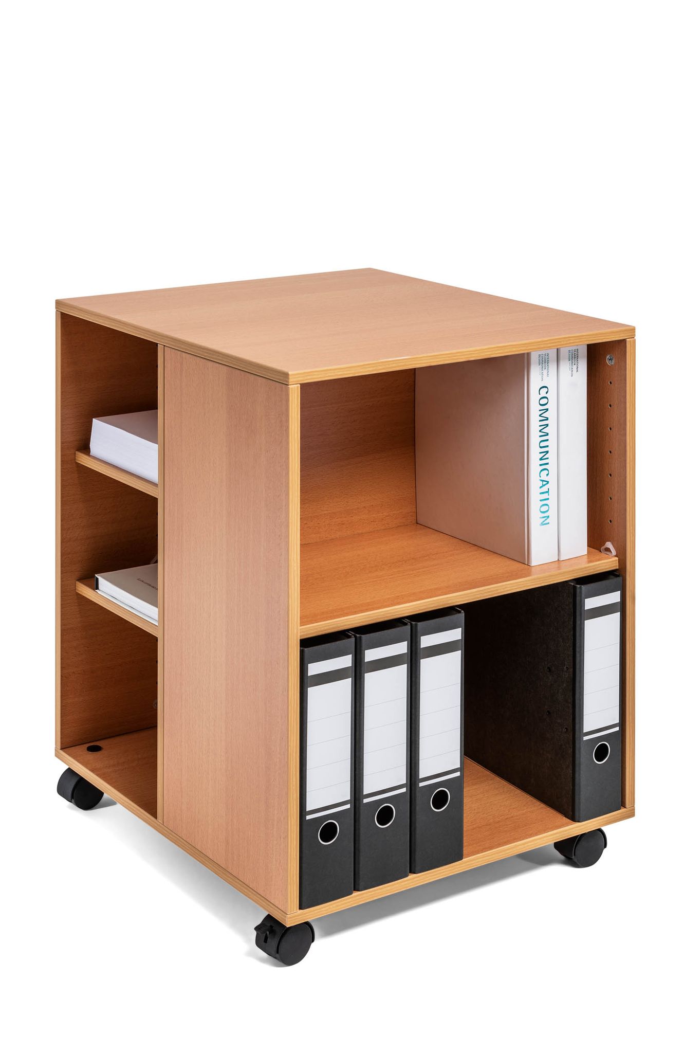 Mobiler Multifunktionaler Durable 74/59 Rollwagen Aus Melaminholz