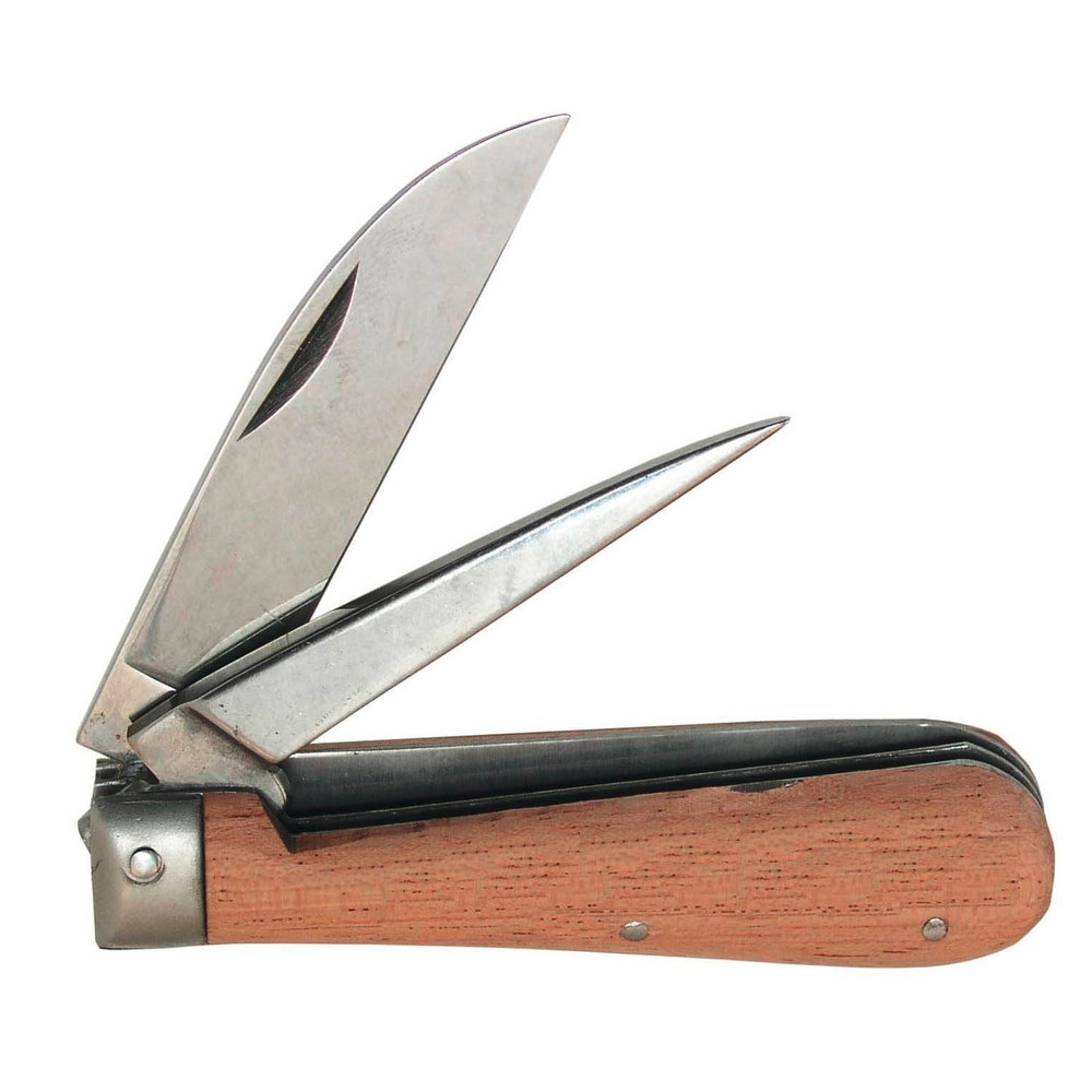 Kabelmesser 2-teilig Mit Holzgriff - Dönges