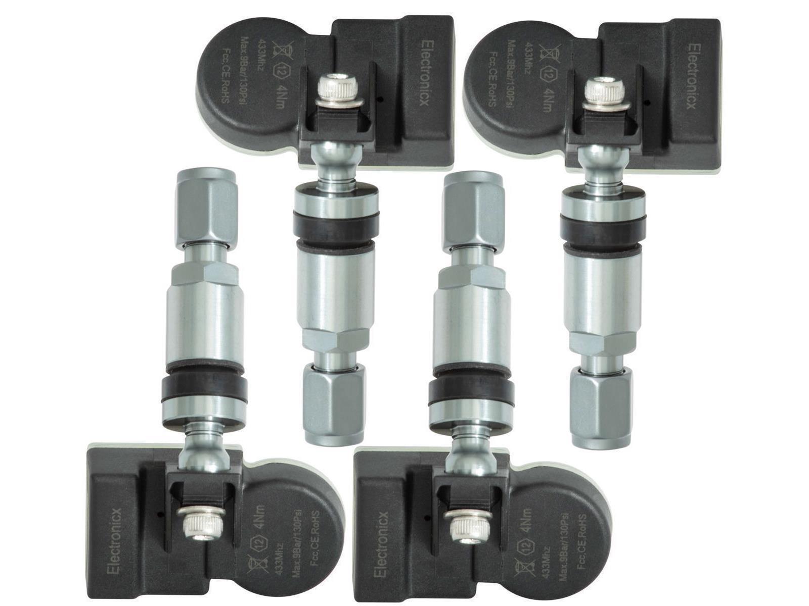 4x Rdks Sensoren Metall Gunmetal - Ford Galaxy Cdr 01.2015- - Tpms Reifendruck