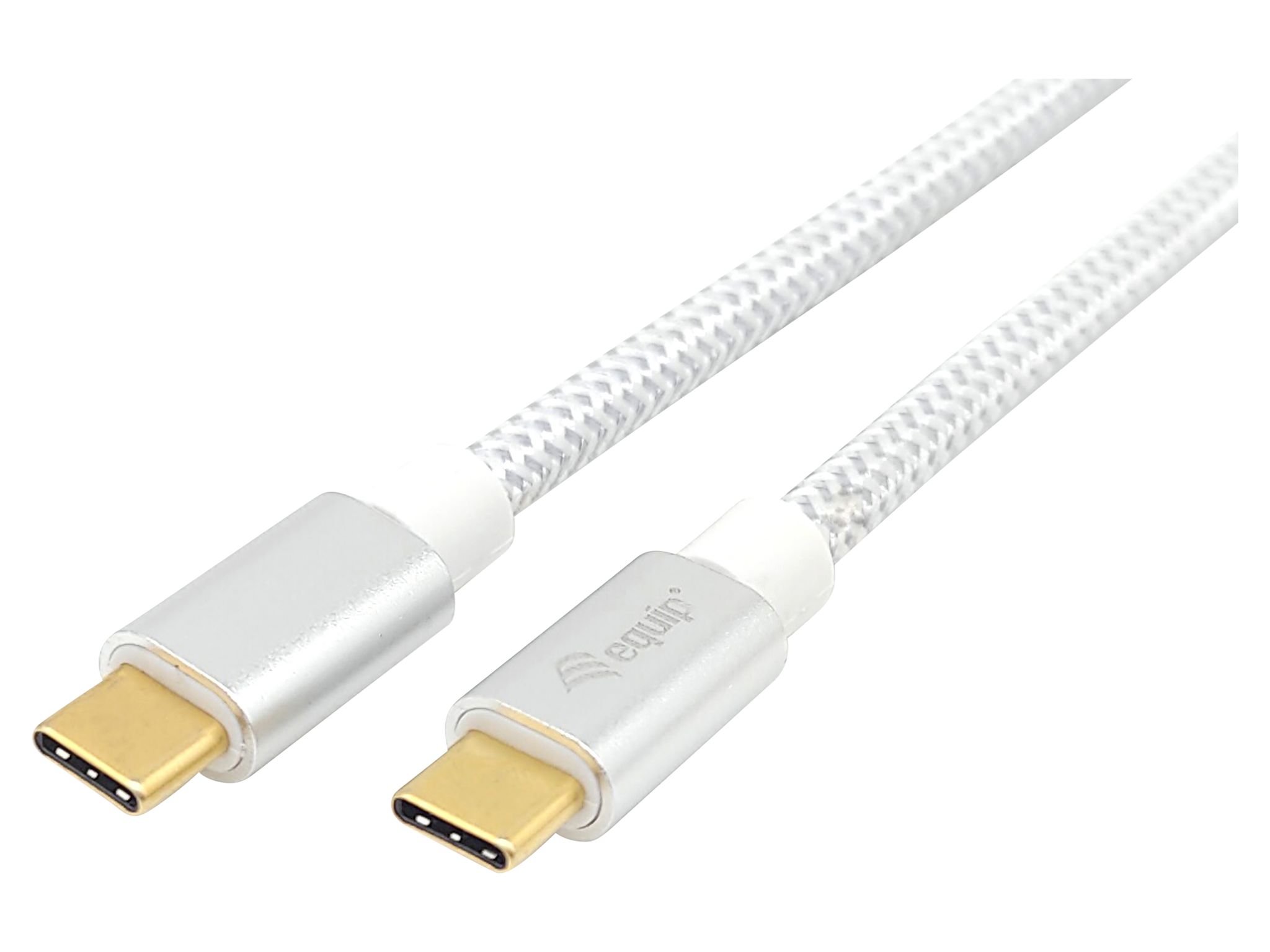 Equip Usb-c Kabel 128355 Pd100w 4k 60hz 10gbps 0,5m Weiß