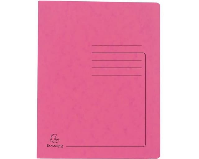 Exacompta Schnellhefter 39987e Din A4 Karton Rosa
