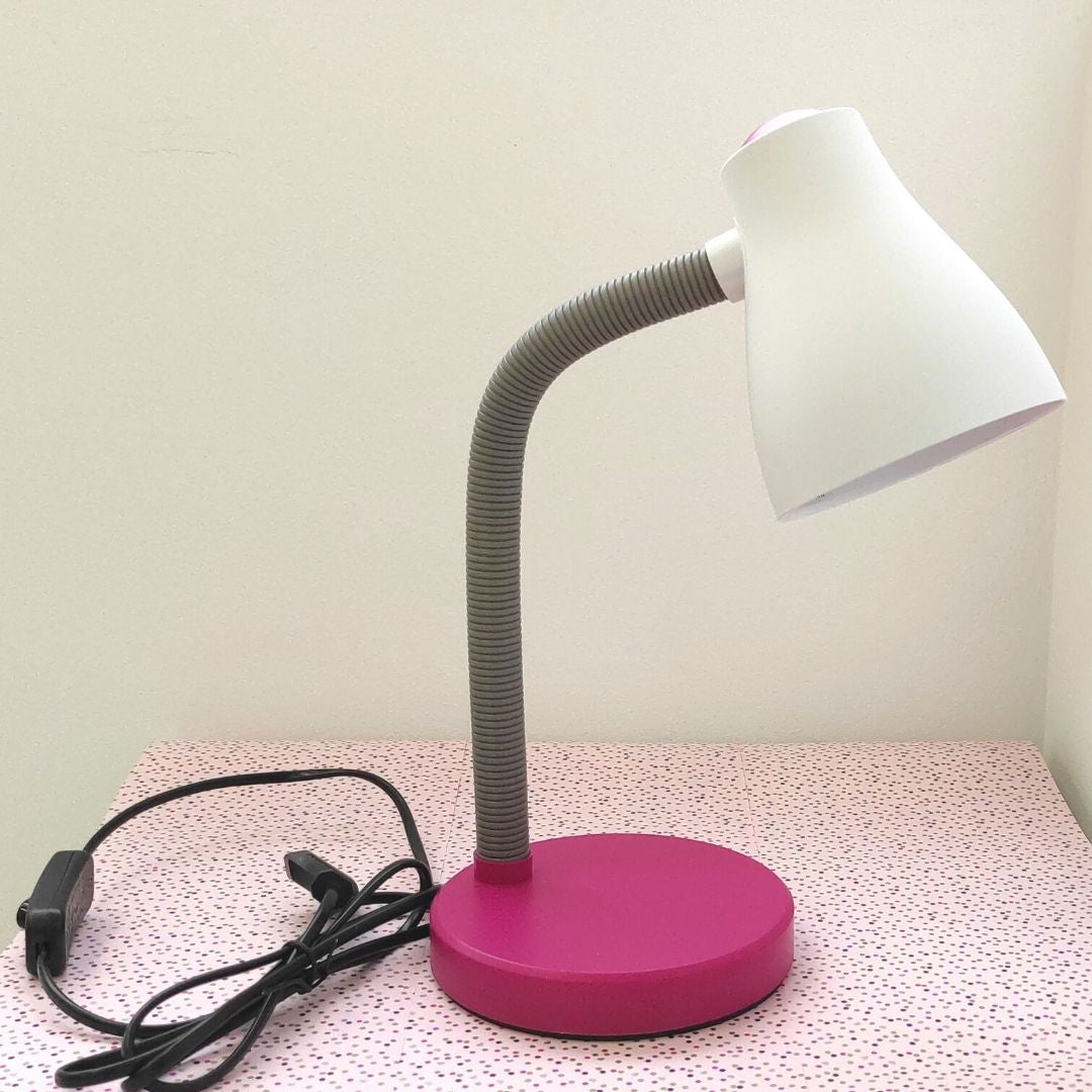 Schreibtischlampe Rosa