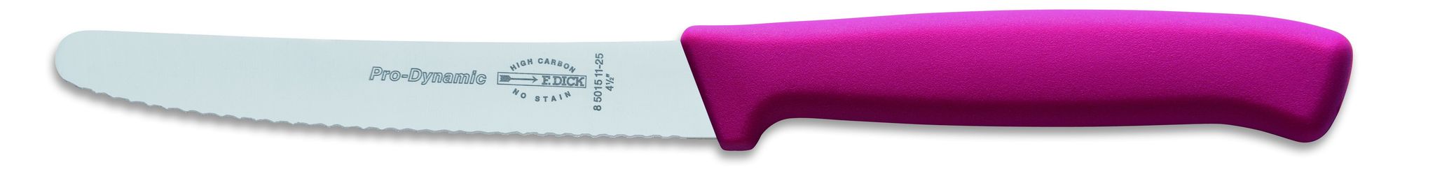 F. Dick Prodynamic Allzweckmesser 11 Cm Wellenschliff Küchenmesser Pink