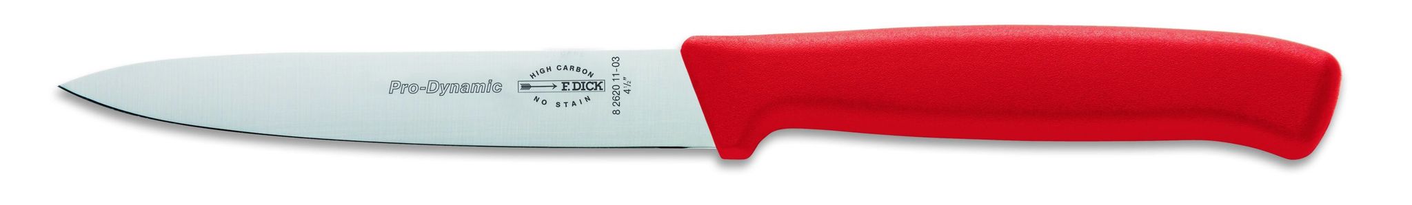 Prodynamic Küchenmesser Rot 11 Cm Kochmesser Kleine Schneidaufgaben - F.dick