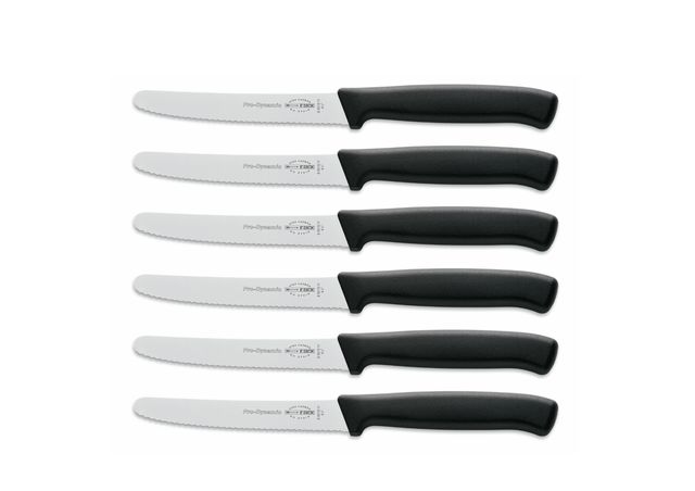 F. Dick Allzweckmesser-set Prodynamic 6x Messer Schwarz 11 Cm, Nichtrostend
