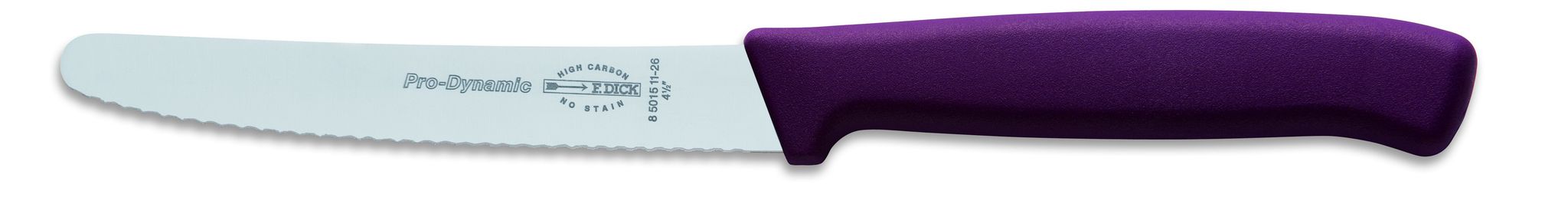 Prodynamic Allzweckmesser 11 Cm Wellenschliff Küchenmesser Violett - F.dick
