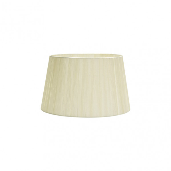 Fabrilamp - 157513015 Laura Lampenschirm E27 Beige 30dx22dx17h Offen Konisch