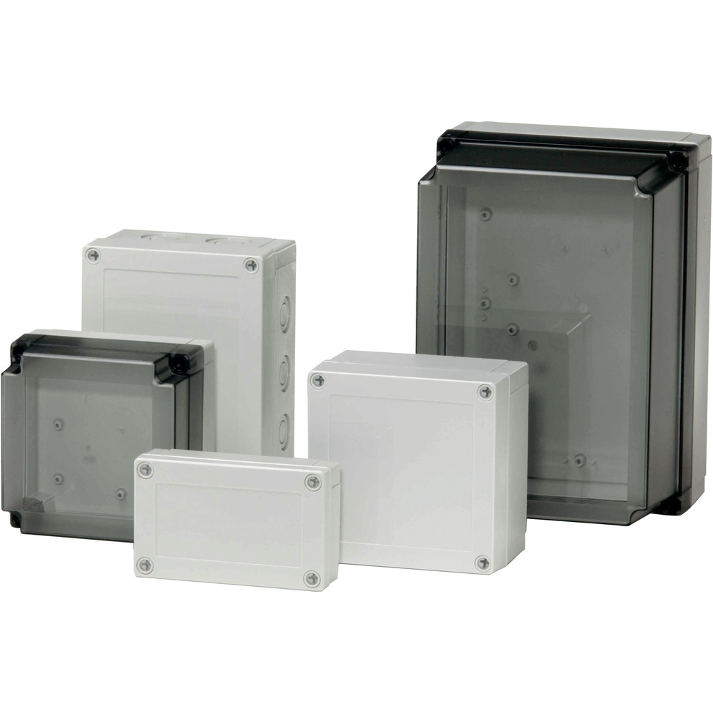 Fibox - Pc 150/125 Hg Installations-gehäuse 180 X 130 X 125 Polycarbonat, Polyamid Lichtgrau (ral 703