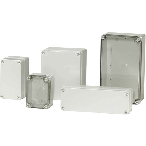 Pc D 85 T Installations-gehäuse 170 X 80 X 85 Polycarbonat Lichtgrau (ral 7035) 1 St. - Fibox
