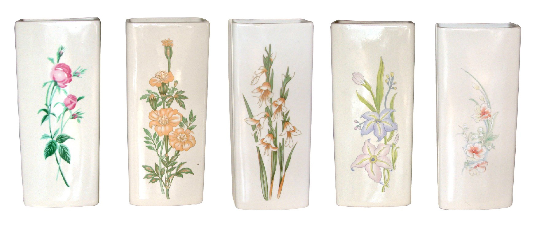 Flacher Keramiksättiger Mit Blumenmuster, 310 Ml Centrale Brico