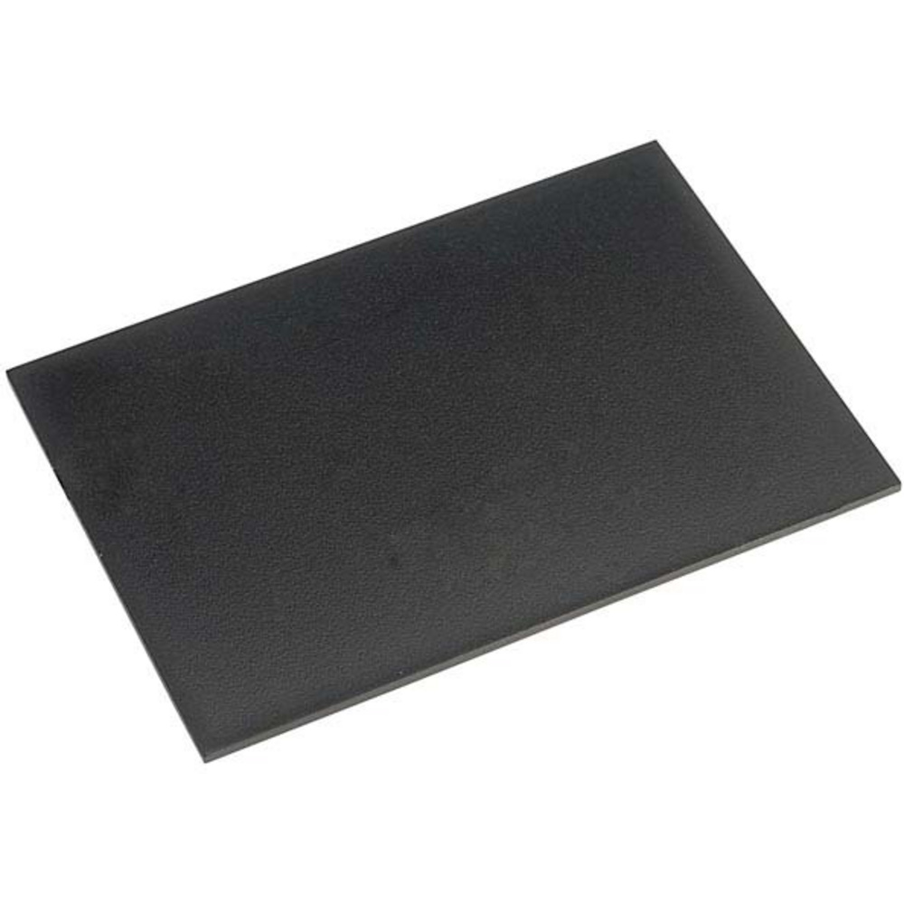 Gainta - G705020l Abdeckung Abs Kunststoff Schwarz (l X B X H) 70 X 50 X 1.5 Mm 1 St.