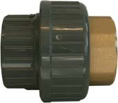 Gf Übergangsverschraubung Pvc-u/ms D 20x1/2" Ig Dichtung Epdm