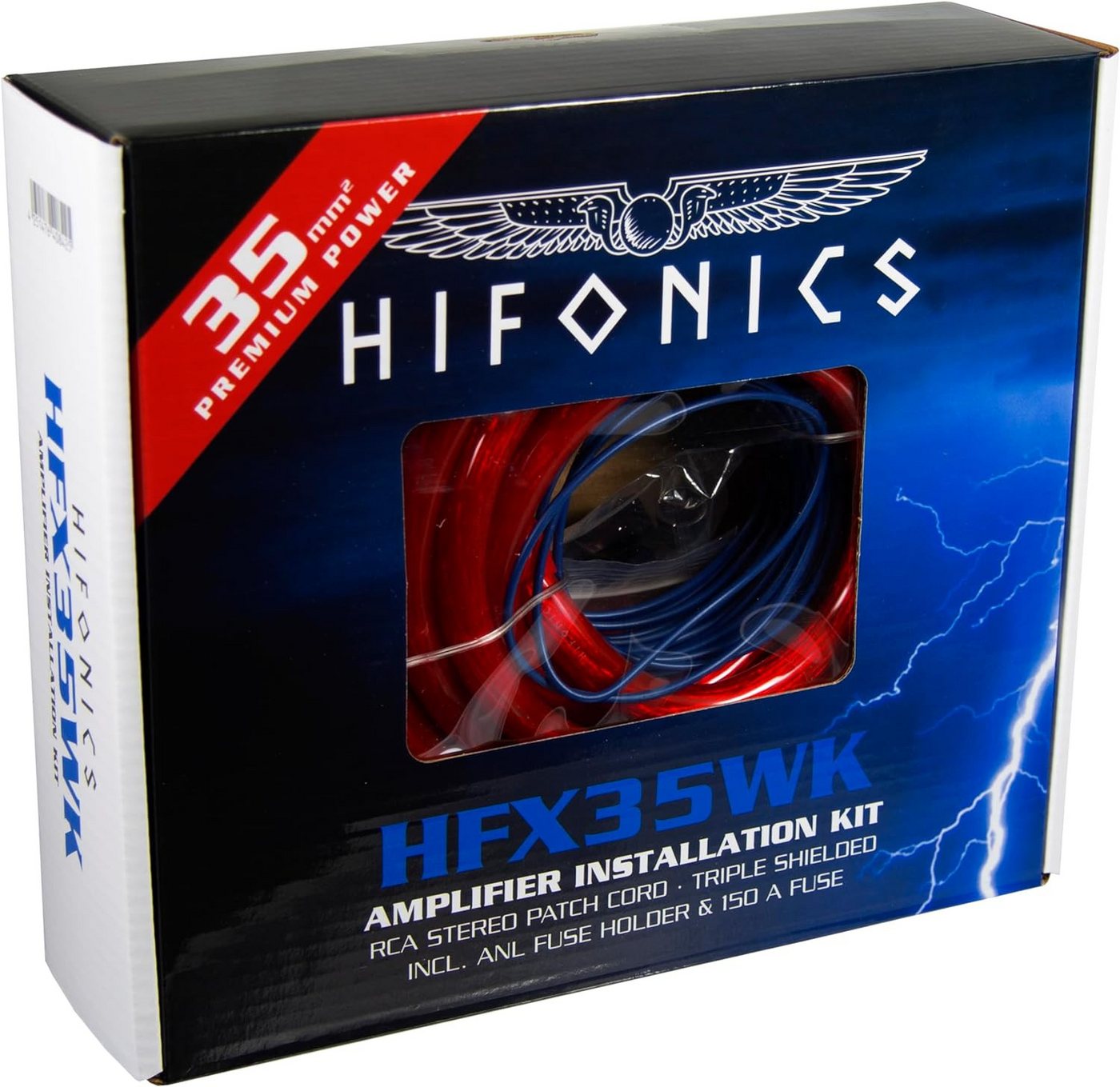 Car Hifi Stromkabel-set 35 Mm², 35 Mm², 0.5 Mm² - Hifonics Bild 2