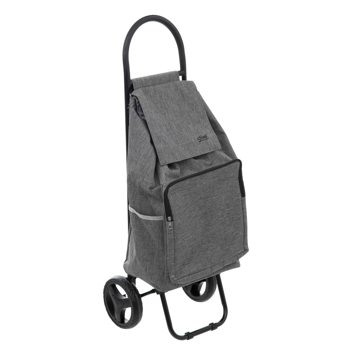 5five - Einkaufswagen Mit 2 Rädern Nomade Metall Grau