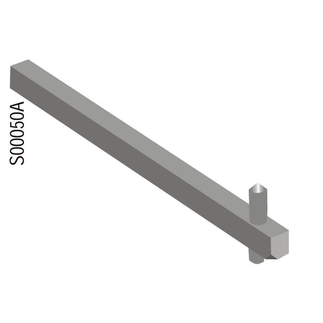 Walze 6x6 Oxp6x210, Länge 21 Cm (ot 200-250a)