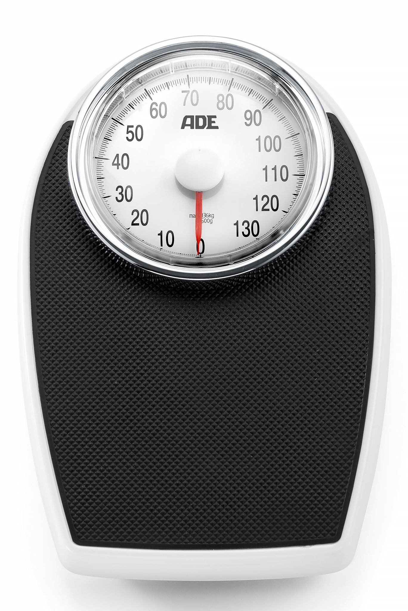 Mechanische Personenwaage 136 Kg 1 Kg Schwarz - Ade - Bm708